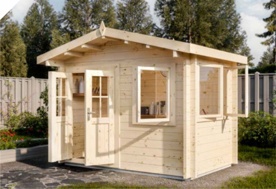 Садовый дом 4 (Стандарт) - брус 44 мм (фото)