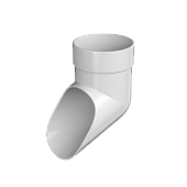  ТН ОПТИМА слив трубы, белый (фото)