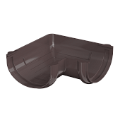  ТН ОПТИМА угол желоба 90°, темно-коричневый (фото)