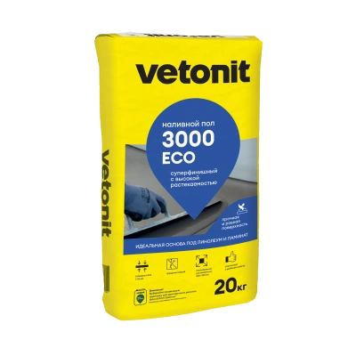 Наливной пол финишный Вебер ветонит 3100 20 кг (фото)
